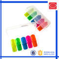 Mini Size Chisel Tip Yelow, Blue, Pink, Green, Orange 5 Pack in A Plastic Packaging Highlighter Marker Pen